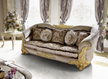 Sofa 3er Sitz Sofas Zimmer Braun Chesterfield Dreisitzer Couch Polster Design